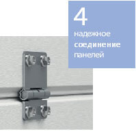 sekcionnye-vorota-88 надежность соединения панелей ворот