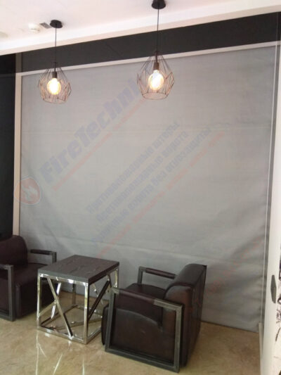 Противопожарные шторы FireTechnics на оконные проемы